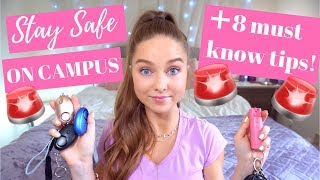 STAYING SAFE! MACE & PERSONAL ALARM + 8 SAFETY TIPS FOR ANY AGE