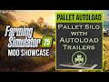 "Pallet Autoload" - Pallet Silo With Autoload Trailers - Farming Simulator 25