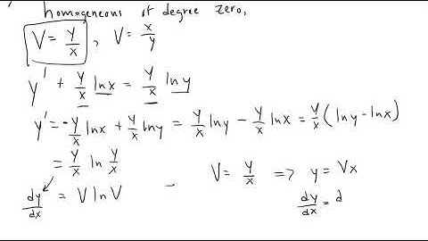 Change of Variables  Example 1