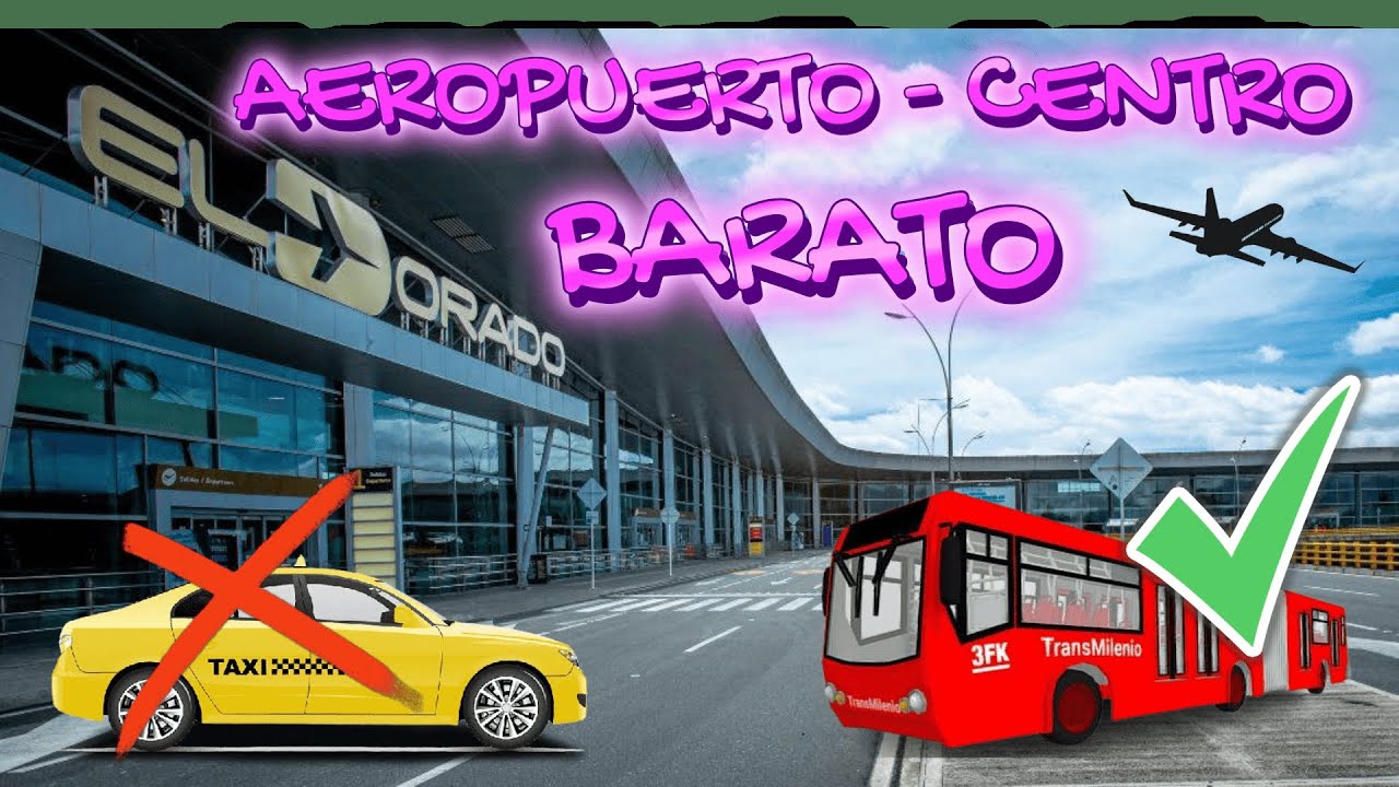 La forma más BARATA de salir del Aeropuerto El Dorado ✈️ al Centro de Bogotá 🚍
