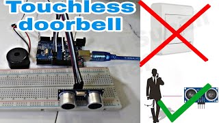 how to make a touchless doorbell / touchless doorbell