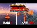 100 HARI MINECRAFT HARDCORE LAUTAN ONLY
