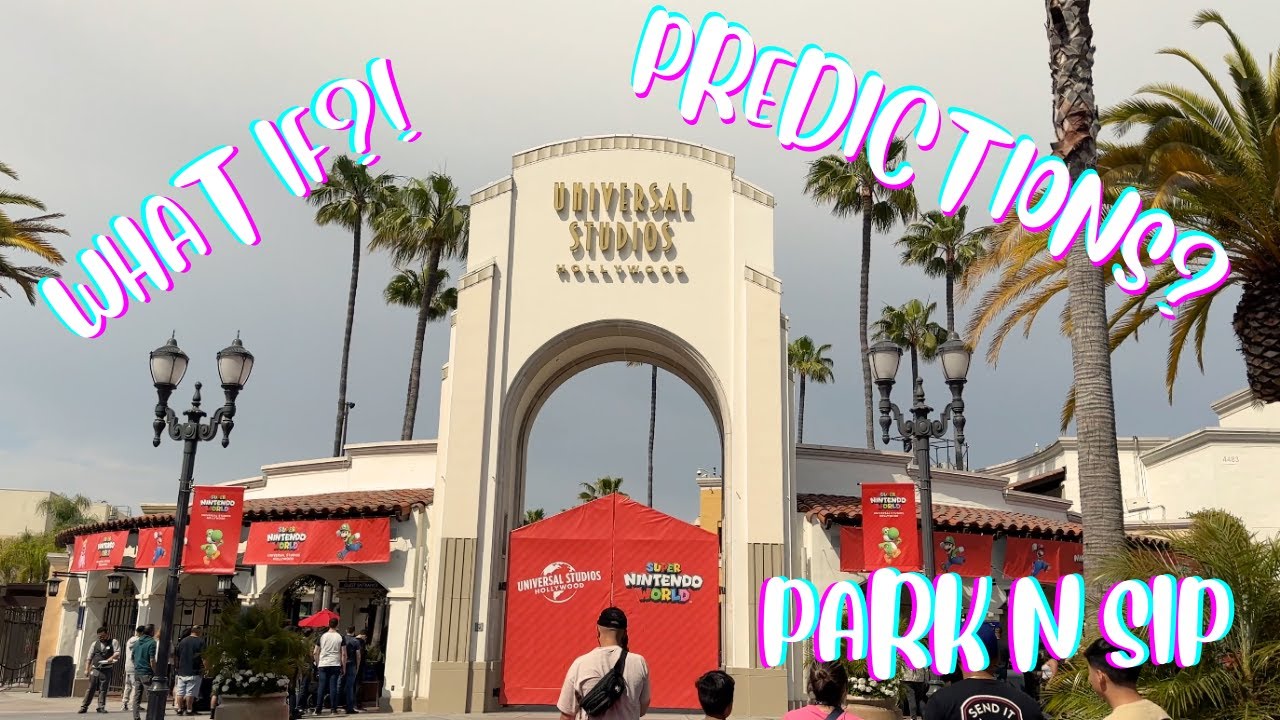 Universal Studios Hollywood What Ifs, Bold Predictions, and Scrumptious Food Tasting!