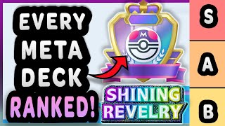 Master Ball Player RANKS EVERY DECK for Ranked! (TOP 1000)