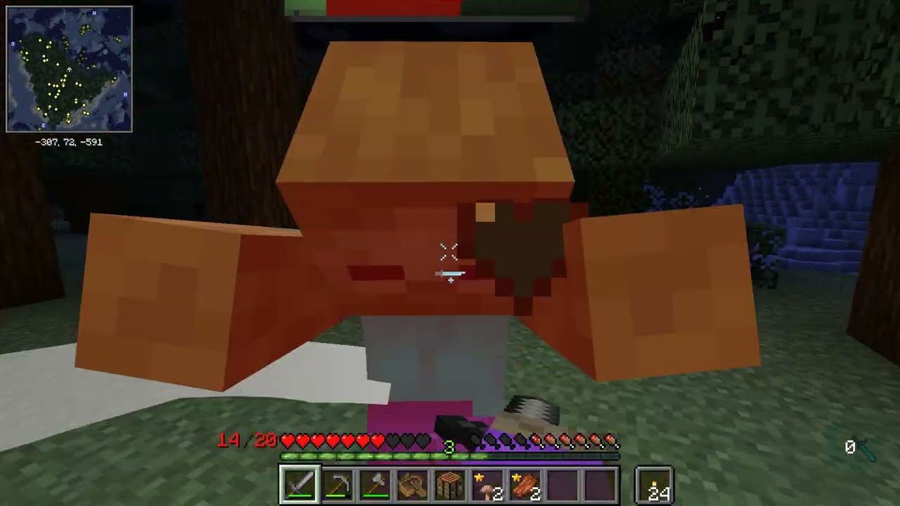 Star Upon Echoes Of Mana plays Minecraft for the first time!