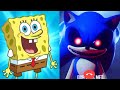 SpongeBob Sponge On The Run Vs SONIC EXE Call Prank 
