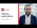 Defining public policy  lse