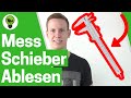 Messschieber ablesen ✅ TOP ANLEITUNG: Messen mit dem Messschieber & Schieblehre lesen lernen!!!