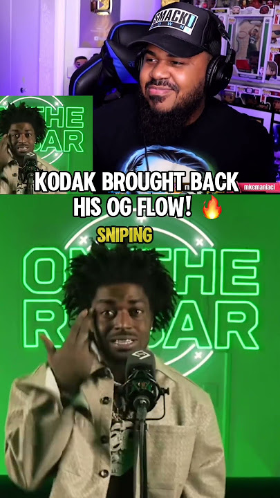 We got old Kodak! 🔥 | Kodak Black - On The Radar Freestyle