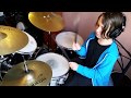 Student Drum Cover: &#39;Sunflower&#39; (with Lou)
