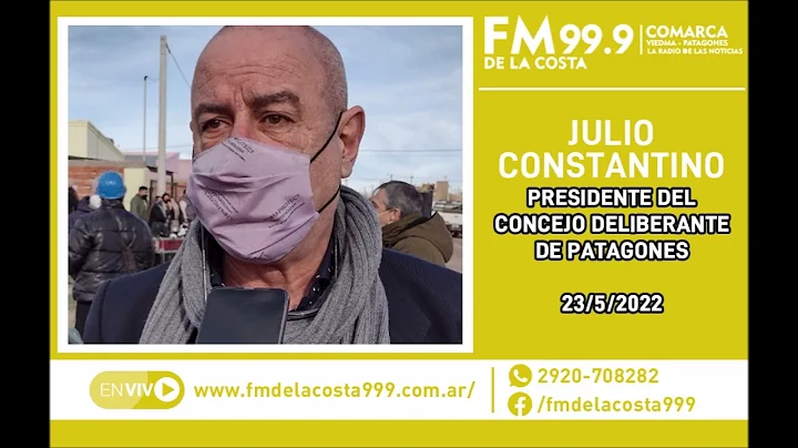 Julio Constantino - FM DE LA COSTA 23/5/2022