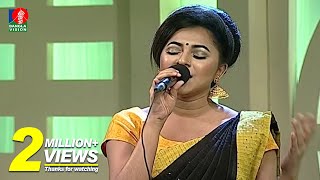 কে যাস রে ভাটির গাঙ বাইয়া | Liza | Live Bangla Song | BanglaVision  Entertainment