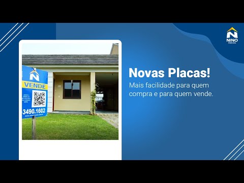 Novas Placas Nino Imóveis