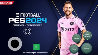 PES 2024 MOBILE OFFLINE ANDROID GRÁFICOS 4K | PLAY MATCH NEW SEASON & KITS 23-24