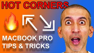 HOT CORNERS | Macbook Pro Tips &amp; Tricks | #howto #hotcorners #macbookpro
