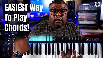 How To: Easiest Way To Play Chords On The Novation SLMKIII
