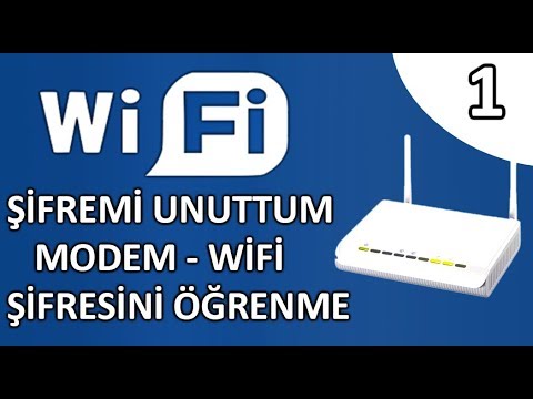 Video: Wi-Fi Yönlendirici şifrenizi Unuttuysanız Ne Yapmalısınız?