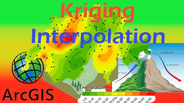 How to map rainfall with kriging interpolation