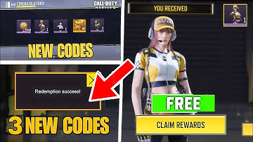 *NEW* CALL OF DUTY MOBILE 3 REDEEM CODES 2025 AUGUST | COD MOBILE NEW CP REDEEM CODES 2025 AUGUST