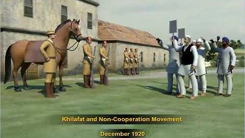 Class10 History The Khilafat and Non Cooperation Movement