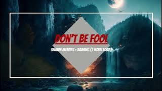 Shawn Mendes   Don't be Fool   Raining 1 Hour Loop