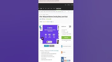 Infinia - Multipurpose Business Consulting Startup Laravel Script #mobileapps #affordableplugins