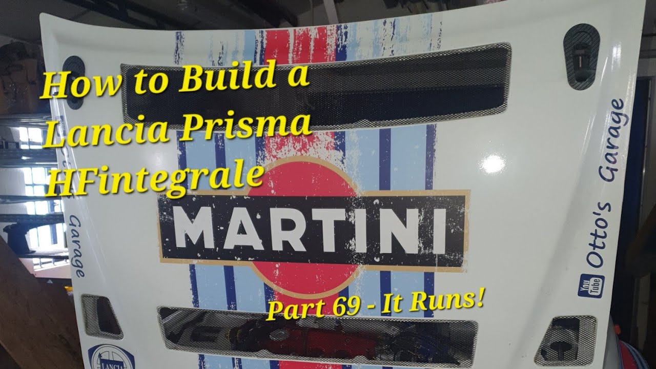 How to Build a Lancia Prisma HF integrale - Part 69 It Runs!