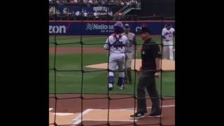 Zvi Gold Throwing Out The First Pitch At The Mets Game!