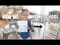 Homeschool DITL | Our System + Organization