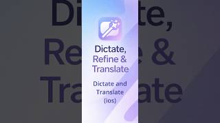 AI Refine Keyboard for iOS: Dictate and Translate Instantly #aiwriting #dictation #aitranslation