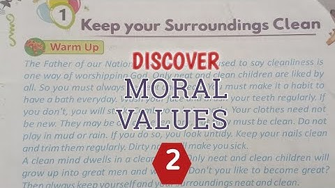 moral values | class 2 discover moral values | Moral story explained in Hindi @educationhour4615