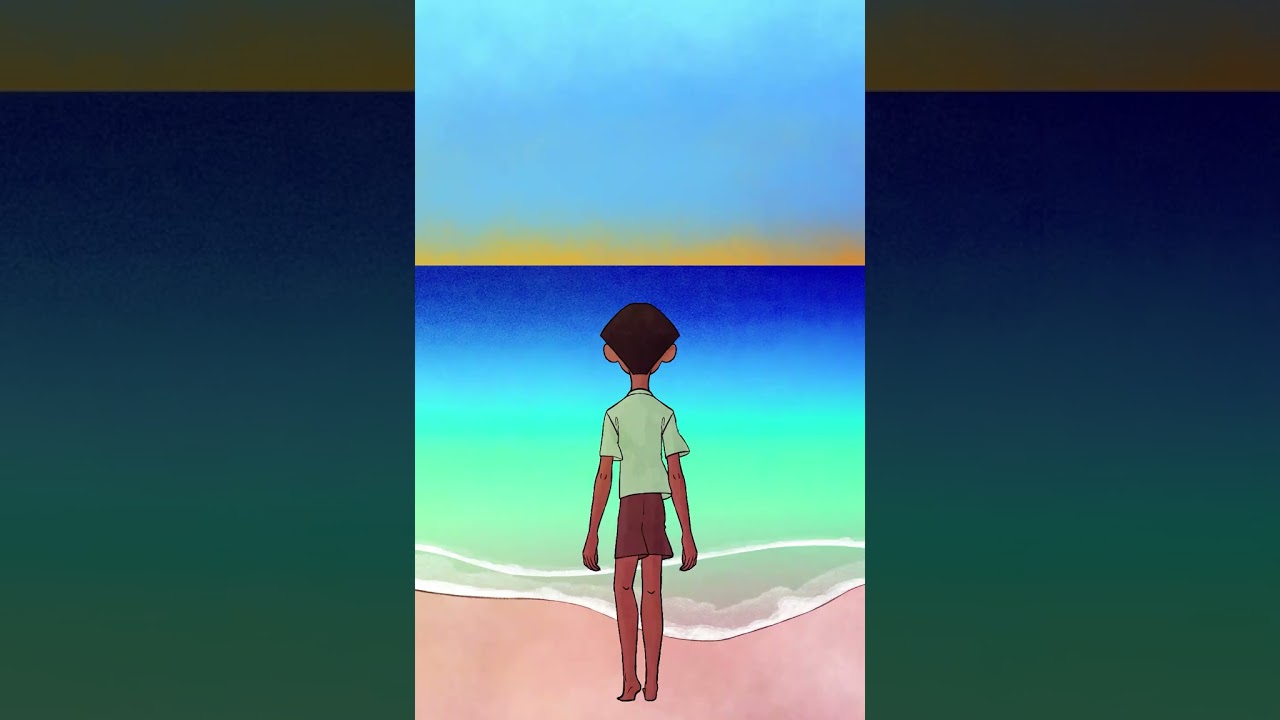 LIGHT FLASH WARNING | Stranded On Kapas Island | Animation promo for my dad's first book!