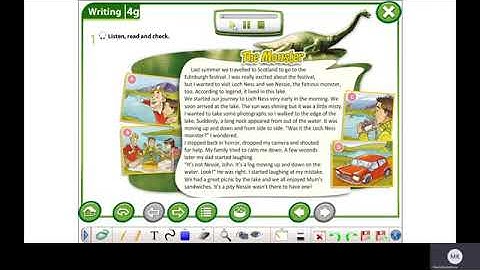 Excel 6.Module 4.The Monster. Ex:1.p 51.Listen and read