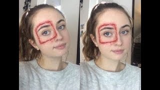 Stapled On Face Sfx Makeup Tutorial Aimée Murrell