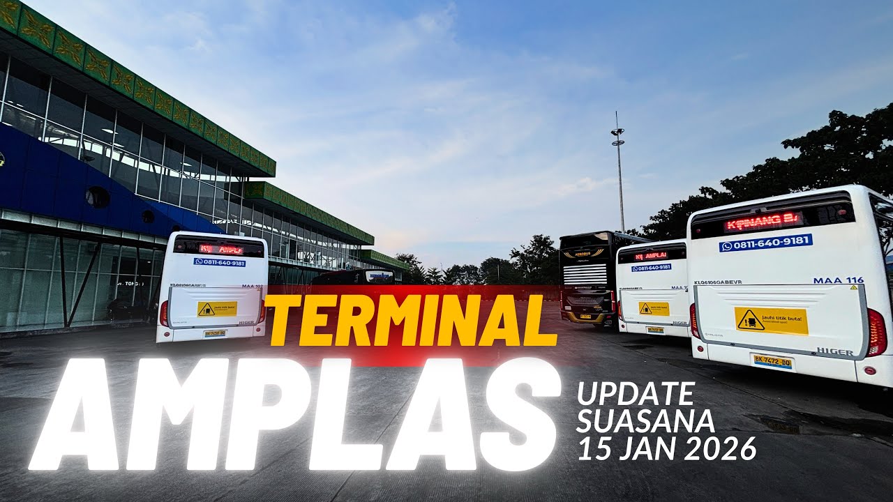 UPDATE SUASANA SM. RAJA - BUS Berangkat sore hari 15 Januari 2026 
