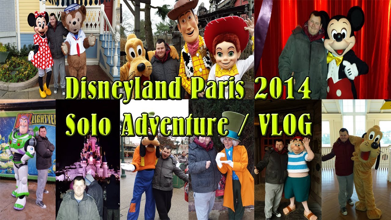 Disneyland Paris 2014 VLOG / Solo Adventure - SJBBVideos