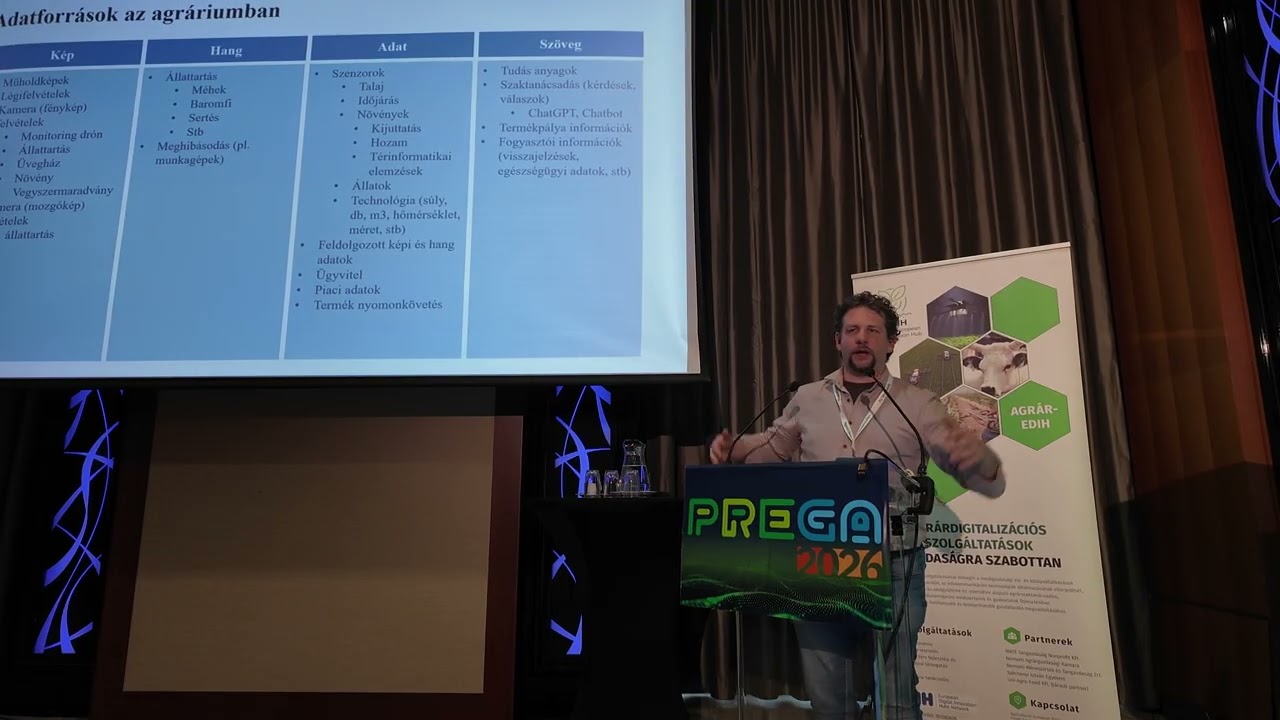 Tarcsi Ádám, a Data-EDIH szakmai vezetője az agrárium és az informatika hasznos kapcsolódásáról