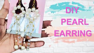 Diy Crafting Fashion Jewelry Pearl Earrings Handmade Jewelry Crafts By Archana