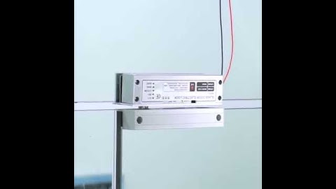 ShineACS Electric Bolt Lock for up and down Frameless Glass Door SL-E151SLD