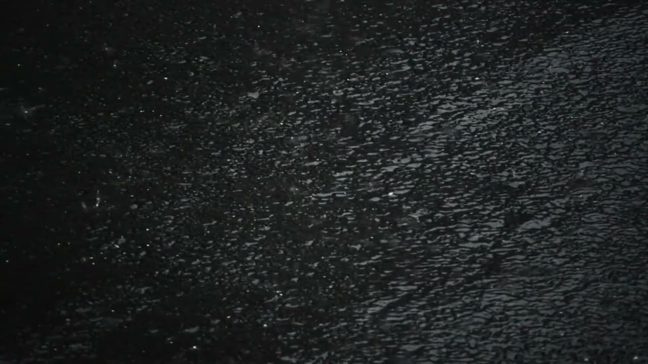 Fall Asleep Fast, Rain Nose to Sleep To, White Noise,  Rain Sounds for Sleeping, Very Light Thunder