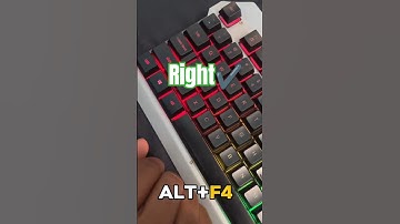 How to Instantly Shut Down Your PC Using a Shortcut Key#shorts #techhacks #shortcutkeys #techtips