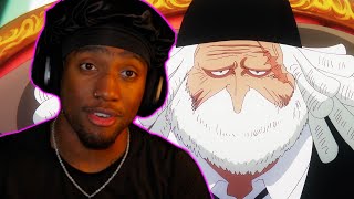 ST. JAYGARCIA SATURN OF THE FIVE ELDERS | ONE PIECE EPISODE 1105 BLIND REACTION