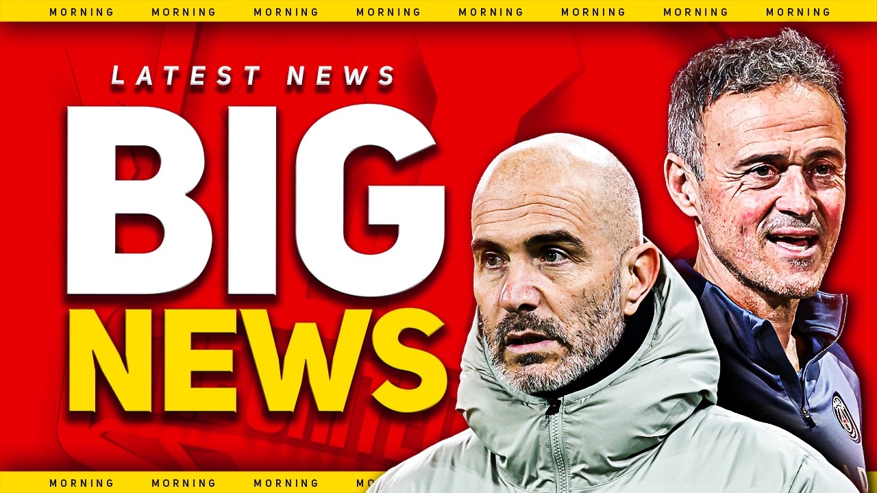 United WANT Enrique! Anderson & Wharton WAGE Issue! Man Utd News