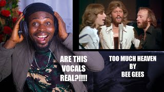 ARE THIS VOCAL REAL?!!! BEE GEES - TOO MUCH HEAVEN (REACTION)