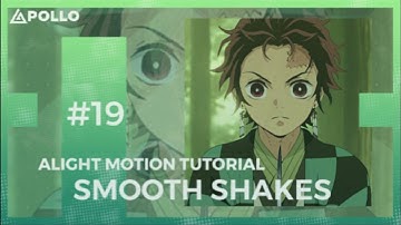 Alight Motion Tutorial #19: Advance Build Up Shake + Smooth Shake