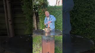 Gebratener Reis Von Der Feuerplatte  bbq feuer rezept