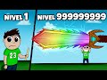 CONSIGO una ESPADA de NIVEL 999,999,999 en ROBLOX !!