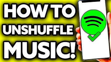 How To Unshuffle Music on Spotify 2025