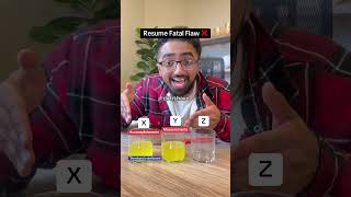 NEVER Forget This Resume RULE 🤫