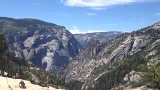Yosemite Park - On top of Nevada Falls